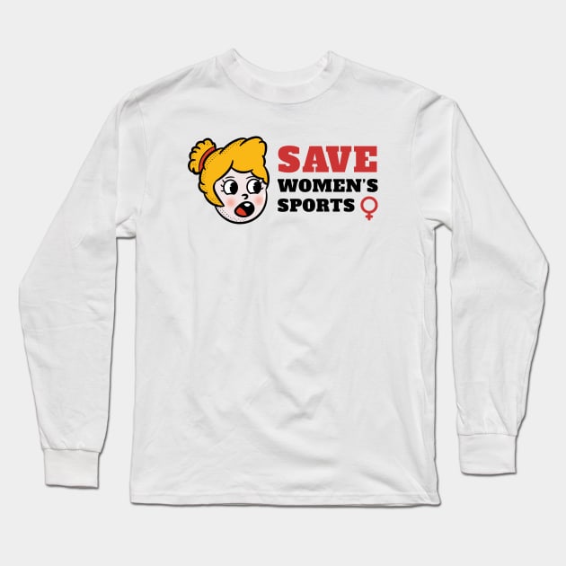 save women sports Long Sleeve T-Shirt by FlatDesktop